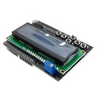 ITEAD 1602LCD LCD Screen Expansion Board LCD Characters Display Keypad Shield with Buttons for Arduino