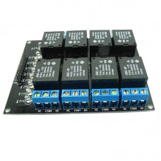 High Quality ITEAD SCM 8 Relay High Current Relay Module Compatible with AC250V DC30V for Arduino