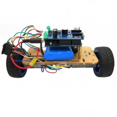 New 2-Wheel Self-Balancing Intelligent Mini Car Source Code Support Bluetooth Wifi Bee DIY Kit for Arduino