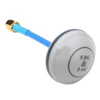 5.8Ghz 2.4Ghz Broadband Mushroom Antenna RP-SMA for FPV Tx Rx Multicopter