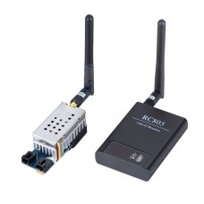 5.8Ghz 1W 1000MW 8CH Wireless Video Audio RC Transmitter TS581000 and RC805 Reciever Combo for RC Quadcopter  