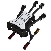 SAGA E450-T Carbon Fiber Folding Aerial FPV 4-Axis Quadcopter X4X8 Frame Kit for Multicopter