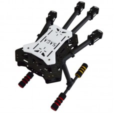 SAGA E450-T Carbon Fiber Folding Aerial FPV 4-Axis Quadcopter X4X8 Frame Kit for Multicopter