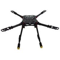 SAGA R550FC 4-Axis Carbon Fiber Umbrella Folding Quadcopter Frame with Landing Gear for FPV