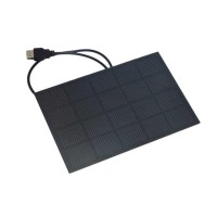 3W 5V Efficient Solar Panels Monocrystalline Silicon Wafer Solar Panel 600MA Epoxy Board