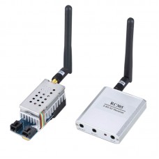 5.8GHZ 1W 1000MW 8CH Wireless FPV Video Audio RC305 Receiver TS581000 Transmitter TX RX for Multicopter