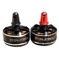 Star Powr 2204 2300KV CW/CCW Brushless Motor for FPV Mini Quadcopter 1-Pair