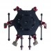 L500 3K Aluminum Carbon Fiber Folding Umbraller Hexacopter Frame for Flight Control Multicopter