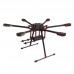 L500 3K Aluminum Carbon Fiber Folding Umbraller Hexacopter Frame for Flight Control Multicopter