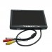 7 inch FPV LCD Color Monitor Video Screen with Carbon Fiber Holder for Rc Multicopter QAV250