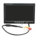 7 inch FPV LCD Color Monitor Video Screen with Carbon Fiber Holder for Rc Multicopter QAV250