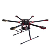 L800 Folding Umbrella 3k Carbon Hexacopter Frame for Multicopter Aerial UAV FPVS