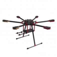 L600 600mm Folding Umbrella 3k Carbon Hexacopter Frame for Multicopter Aerial UAV FPV