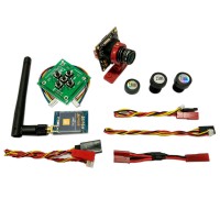 Micro HD Digital AL CCD Video Camera 40CH MINI 600mW AV Transmitter OSD Kit for FPV Multicopter