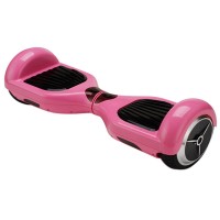 6.5inch Electric Unicycle Auto Self-Balance Vehicle Drifting Board Skateboard Smart Scooter-Rose Red