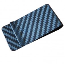 3K Carbon Fiber Money Clip Business Card Credit Card Cash Wallet Matte