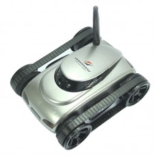 777-270 WiFi Remote Control i-spy Tank Car Toy Video with Camera APP Control by Iphone Android-Silver