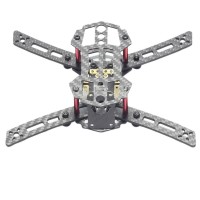 HX150 4-Aixs Carbon Fiber CF Mini Racing Quadcopter Frame with Power Distribution Board for FPV