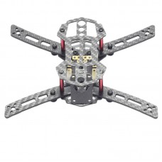 HX150 4-Aixs Carbon Fiber CF Mini Racing Quadcopter Frame with Power Distribution Board for FPV