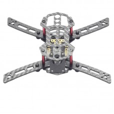 HX200 4-Aixs Carbon Fiber CF Mini Racing Quadcopter Frame with Power Distribution Board for FPV