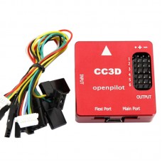 CC3D Openpilot Open Source Flight Controller CNC Metal Protective Case Processor for RC Multicopter