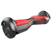 Self Standing Balancing Scooter 20Km Electric 2-Wheel Smart Drifting Board Skateboard Scooter-Black