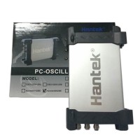 Hantek6082BE PC-Based USB Virtual Oscilloscope 80MHz 2CH 250MSa/s Anodised Aluminium Casing