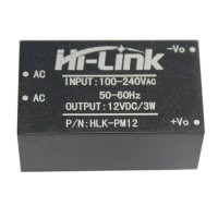 HLK-PM12 AC-DC 220V to 12 V 3W Mini Power Supply Module Intelligent Household Switch Power Module