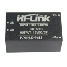 HLK-PM12 AC-DC 220V to 12 V 3W Mini Power Supply Module Intelligent Household Switch Power Module