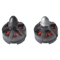 Tarot MT2204 Self-locking Brushless Motor CW CCW Thread with Silver Cap for RC Multicopter 1 Pair