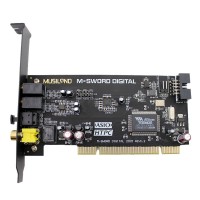 MUSILAND Multimedia M-SWORD Dual Channel Digital ASIO WDM PCI Audio Sound Card