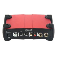 ICON Utrack Sound Card 4-In 4-Out Support Direct Sound WDM ASIO GIGA Studio for Recording Network