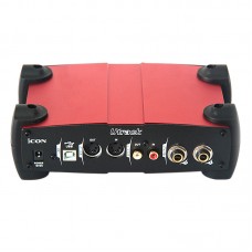 ICON Utrack Sound Card 4-In 4-Out Support Direct Sound WDM ASIO GIGA Studio for Recording Network