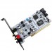 Musiland Moil PCI HIFI Sound Card 24bit/192Khz ASIO Dual Channel with Fiber Output for PC Computers