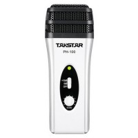 Takstar PH-100 Mobile Phone Karaoke Microphone IOS Android Systems Mobile Device Condenser Mic-White