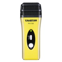 Takstar PH-100 Mobile Phone Karaoke Microphone IOS Android Systems Mobile Device Condenser Mic-Yellow