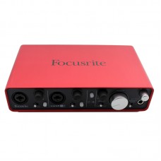 Focusrite Scarlett 2i4 USB Audio Interface Guitar Recording Sound Card Audio Player 2-in 4-out for Music DJ