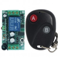 DC12V 2CH RF Wireless Intelligent Remote Control Switch 315MHZ Transmitter Receiver