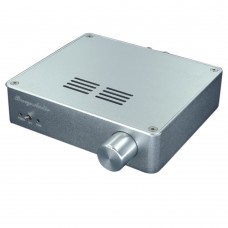 TDA7498E Class D 2x160W 2CH Digital HiFi Amplifier High-Power Stereo Audio Amp w/ Power Supply-Silver