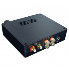 TDA7498E Class D 2x160W 2-Channel Digital HiFi Amplifier High-Power Stereo Audio Amp w/ Power Supply -Black