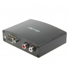 CE-LINK 2291 HDMI to VGA Converter with R/L Left and Right Channel Audio VGA HD Switch Connector