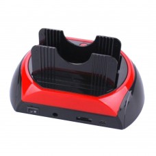 2.5inch 3.5inch 2XSATA Dock All in One HDD Docking Station Hard Disk Drive E-SATA Hub External Storage Enclosure