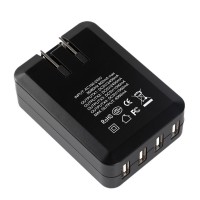 ORICO DCH-4U 5V 6A 4-Port USB Wall Travel Charger for Phone Smart Charging Device for Phone Computer Camera-Black