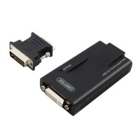 UNITEK Y-3801 USB 3.0 Interface to DVI VGA Adapter Convertor 1080P HD for Mac Linux Computer