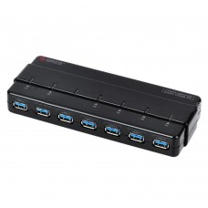 ORICO H7928-U3 7 Ports USB 3.0 Charging HUB Splitter with Powe Adapter for Computer Phone