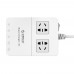 ORICO HPC-2A5U Power Strip 2-Outlet Surge Sockets and 5 Port USB Charger for Cellphone TV Tablet