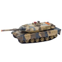 516 War Tank RC Charging Tank Automatic Rotating Remote Control Toy for Kids