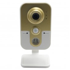 Wireless WIFI Intelligent Surveillance Network Camera HD Home CCTV Security Webcam Cam Bidirectional Monitor-Gold