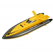 HuanQ 958 Full Azimuth Water Anti-Inflowing Sealing Wireless Remote Control RC Toy Racing Boat-Yellow