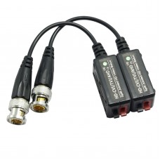 HD-CVI TVI AHD Passive Video Balun CCTV Video Balun Transceiver 1CH CCTV BNC For AHD TVI CVI 1080P 720P 1Pair